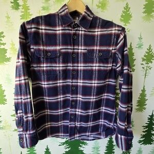Men's Jachs Navy Plaid Shirt